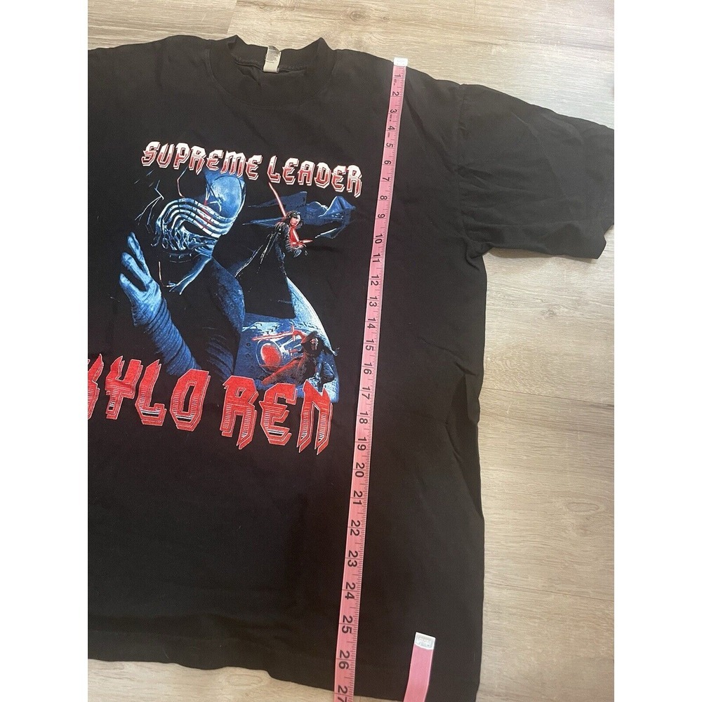 Kylo Ren/Ben Solo Star Wars Rap T-Shirt Medium By Tatooine Traders Black - Picture 5 of 5